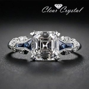 Vintage Jewelry Silver Plated Ring